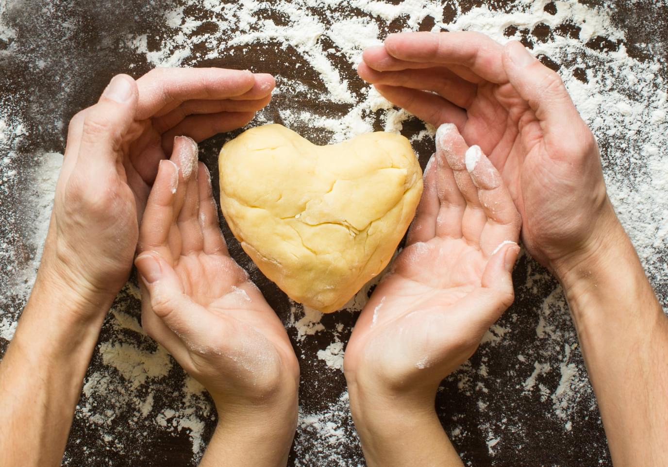 dough heart