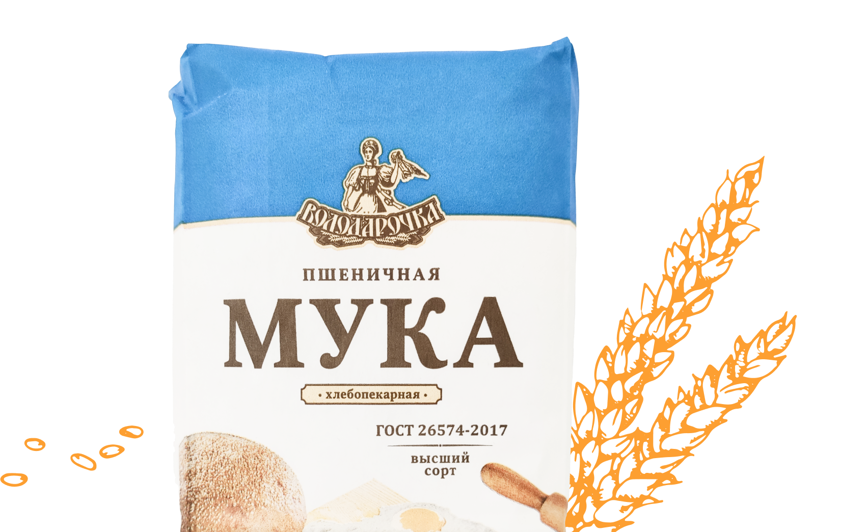 Пакет с мукой